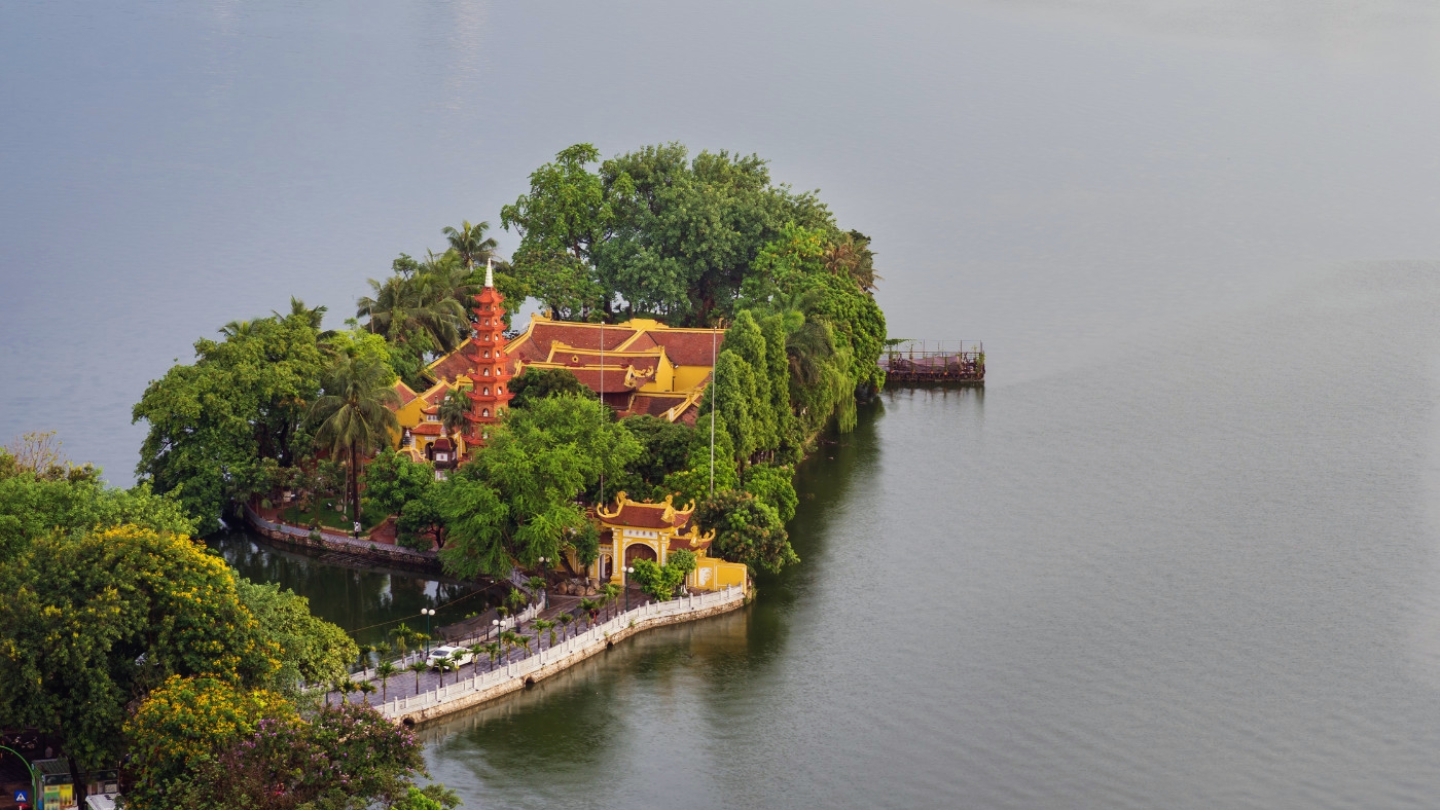 Visite De La Pagode Trấn Quốc à Hanoï