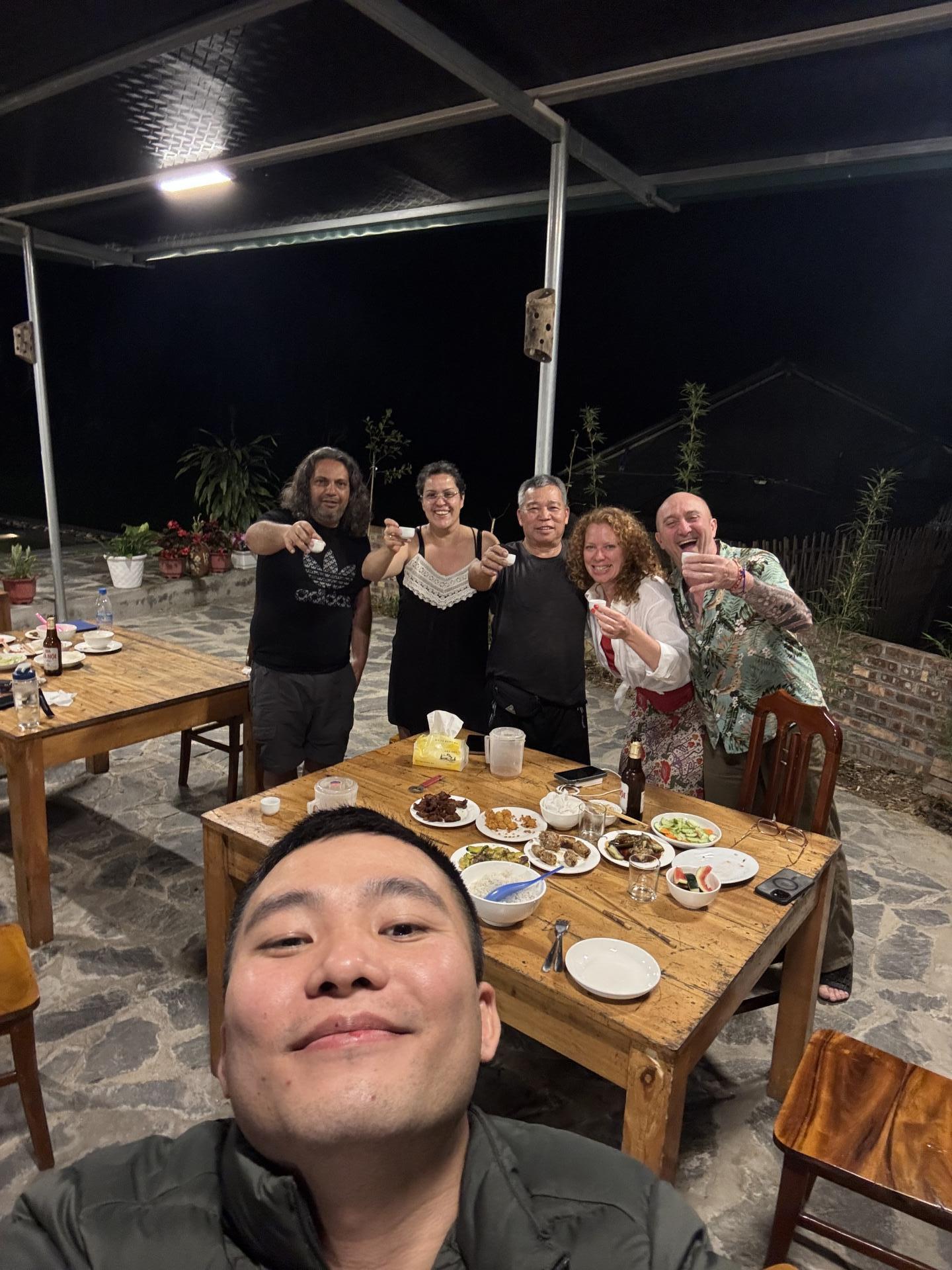 Diner chez l'habitant à Ha Giang